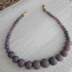 SOLD!!!!Splendette grape bubblegum necklace